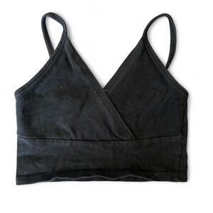 Brandy Melville Black Crop Top